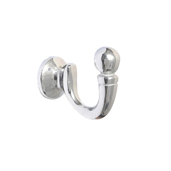 Renaissance Chrome Curtain Tie Back Hook 46M0325S