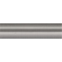 Curtain Pole 240cm (L) x 28mm Diameter Brushed Nickel