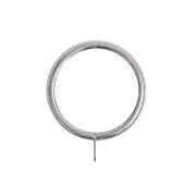 Nylon Lined Brushed Nickel Rings 28mm Dia.