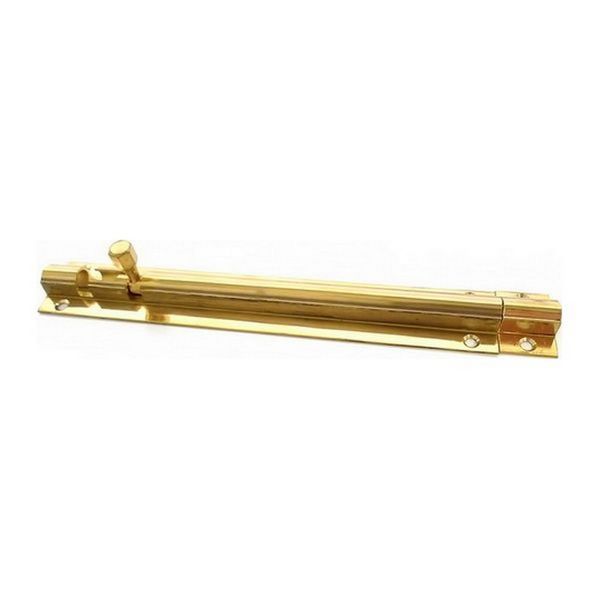 Barrel Bolt Brass 6" - B1526