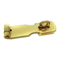 Hasp & Staple 3" Brass (AAA) - 50018-BP