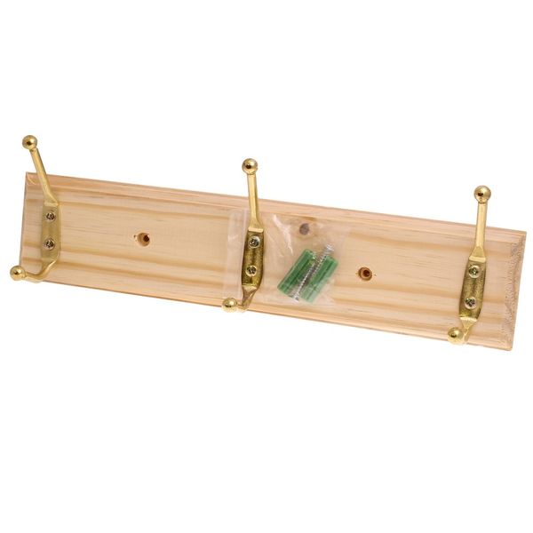 SupaHome Hat & Coat Rack with 3 Hooks - 344566