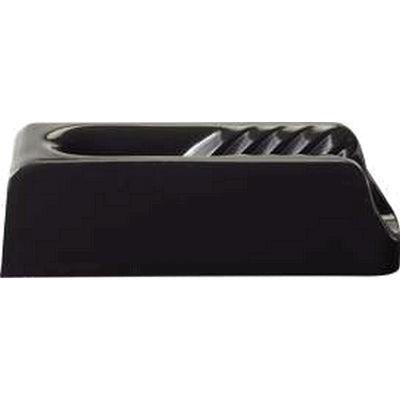 Clamcleat 12mm Vertical With Integral Fairlead Black
