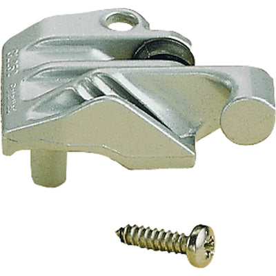 Clamcleat 5mm Racing Outhaul Cleat & Fairlead Silver
