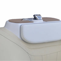 BOW MOORING S/S CLEAT W/FIBERGLASS BASE, NAV. LIGHT & CUSHION (UNIT) - 20700120000015 - AB Inflatables - for AB 12 VST