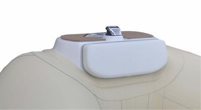 BOW MOORING S/S CLEAT W/FIBERGLASS BASE, NAV. LIGHT & CUSHION (UNIT) - 2070012000002 - AB Inflatables - for AB 9.5-11ALX
