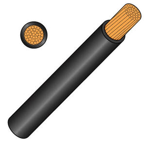 Thin Wall 10 Sq mm Black 70A Cable Per Metre - TW10.0.B.30