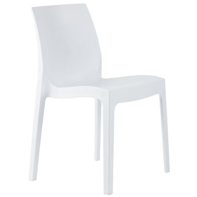 Strata Polypropylene Chair - White