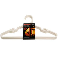 Supa Home White Plastic Coat Hangers - 806575