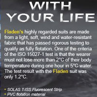 Fladen 1 Piece Flotation Suit