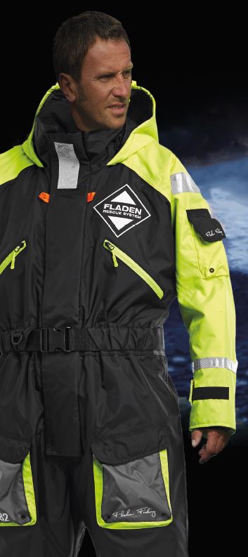 Fladen 2 Piece Flotation Suit In Black - Jacket And Bib & Brace - Foto 9