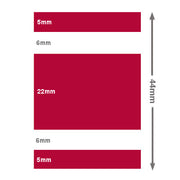 PSP Colour Stripe Tape 44mm Wide