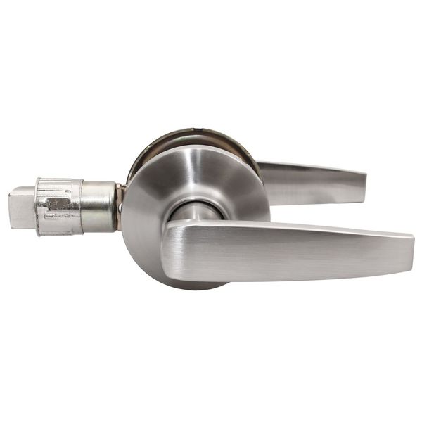 Handle Set Non Locking Satin Steel 25mm - W003532 55991.0074