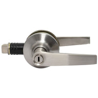 Handle Set Locking Satin Nickel 22mm - DF0808-PR-SN-22