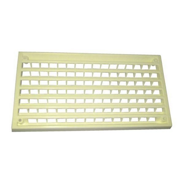 Air Vent 6-3/4" x 3-1/2" Ivory Plastic