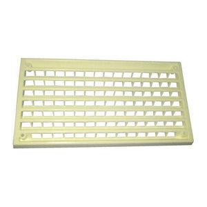 Air Vent 6-3/4" x 3-1/2" Ivory Plastic
