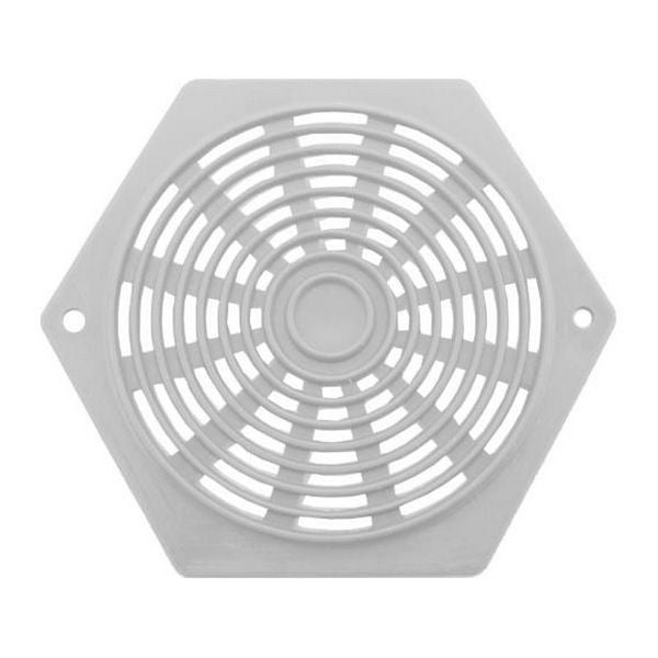 Hexagon Air Vent 2-5/8" White - HEX VENT WHITE 2.5/8