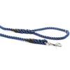 10mm Dog Lead with Clip 1.5m Navy - 10MM CLIP LEAD 1.5M NAVY