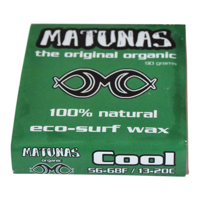 Matunas Eco-Wax COOL Water Surf Wax (13C – 20C)