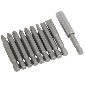 10 Piece Power Bit Set in Chrome Vanadium - CT1550