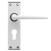 Ellbee Eurolock Door Handles White