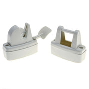AG Lever Release Door Retainer in White 6023111 AWPK DR RET