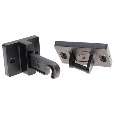 Surecatch Hook Latch Retainer Black