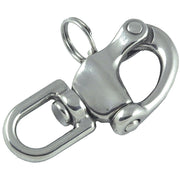 Proboat Standard Stainless Steel Swivel Eye Snap Shackles