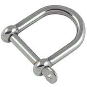 Proboat Standard Stainless Steel Wide D Shackles