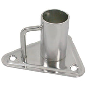 Proboat Triangular Stainless Steel Stanchion Base 0deg