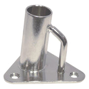 Proboat Angled Stainless Steel Stanchion Bases Triangular