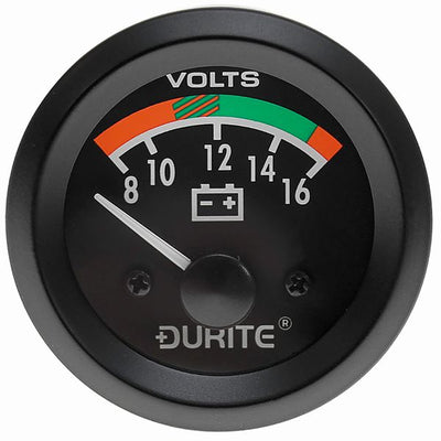 Durite Voltmeter 12V 0-523-22 - 0-523-22 VOLTMETER