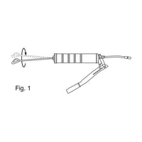 Laser High Pressure Grease Gun 500cc LAS0241