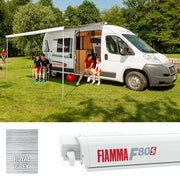 Polar White F80S 450 Royal Grey Fabric - 07830G01R