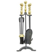 Westminster Companion Set Black and Brass - 1179