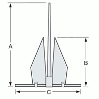Guardian Aluminium Commando Anchor