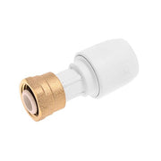Hep2O HD25A 15mm 1/2" Tap Connector White