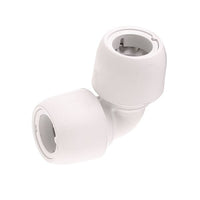 Hep2O HD5/22 22mm Elbow White