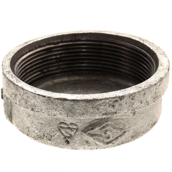 Mall Iron Cap 2-1/2" BSP Female Galv - G40C-BST