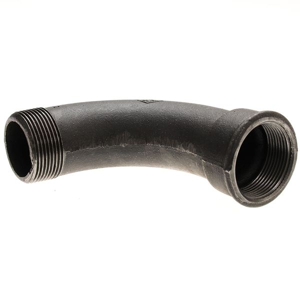 Mall Iron 90 Deg Swept 1-1/2" BSP Male / Female - MI24LBMF