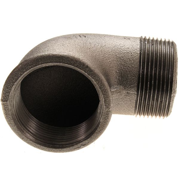 Mall Iron 90 Deg Elbow 1-1/2" BSP Male / Female - MI24EMF