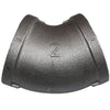 Mall Iron 45 Deg Elbow 2" BSP Female Threads - 1112009