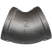 Mall Iron 45 Deg Elbow 2" BSP Female Threads - 1112009