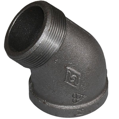 Mall Iron 45 Deg Elbow 2