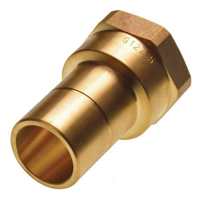 Hep2O Brass Adaptor 15mm to 1/2