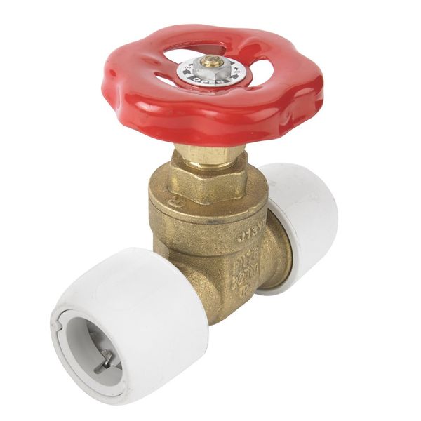 Hep2O HX35 22mm Gate Valve White