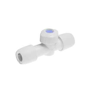 Hep2O HX37 15mm Shut Off Valve Cold/ Hot White