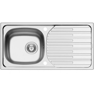 Pyramis Stainless Linen Sink 860mm x 435mm