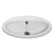 Oval Inset Basin White - B2250A900