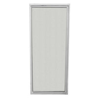 Shower Door and Frame 160cm x 54cm White - 1600X540 DOOR&FRAME